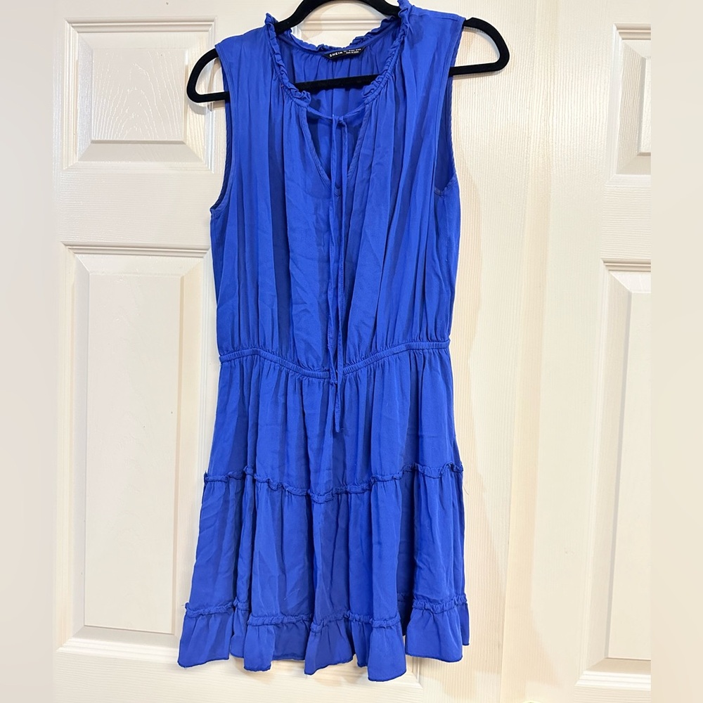 SHEIN - Large - Blue dress